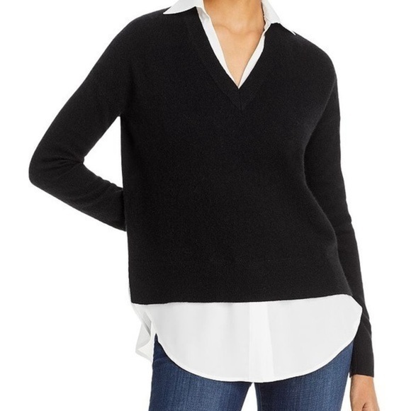 C by Bloomingdale’s Cashmere sweater. Size S NWOT - Picture 1 of 6